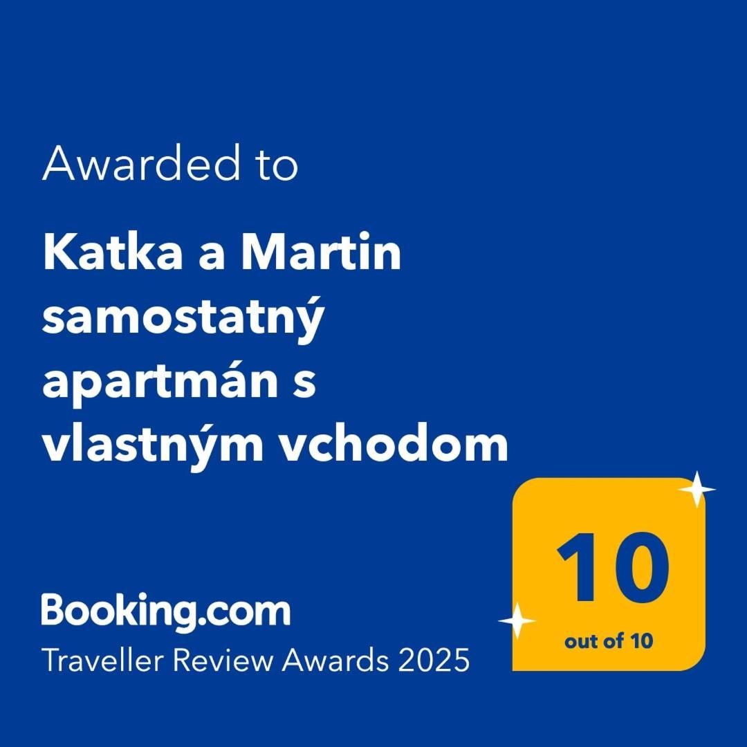 Katka A Martin Samostatny Apartman S Vlastnym Vchodom Липтовски-Микулаш Экстерьер фото